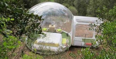 bubble tent