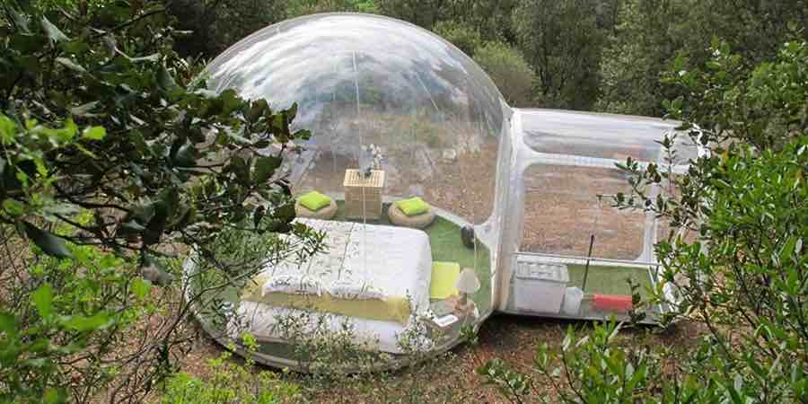 bubble tent