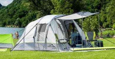 Tienda de campaña hinchable