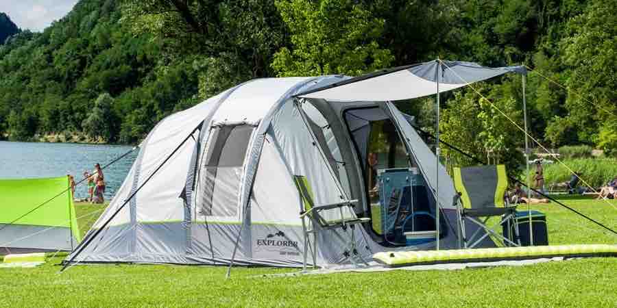 Tienda de campaña hinchable