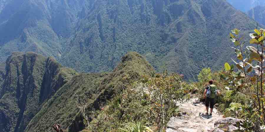 Trekking en Macchu pichu. Andes
