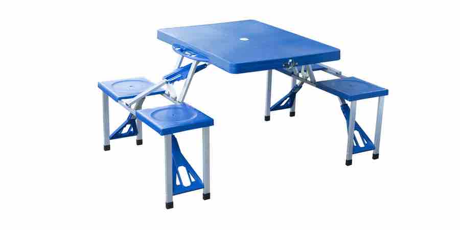 Mesa plegable de camping