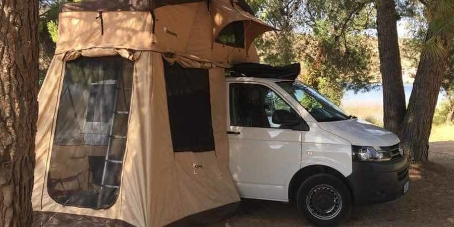 Tiendas techo furgoneta