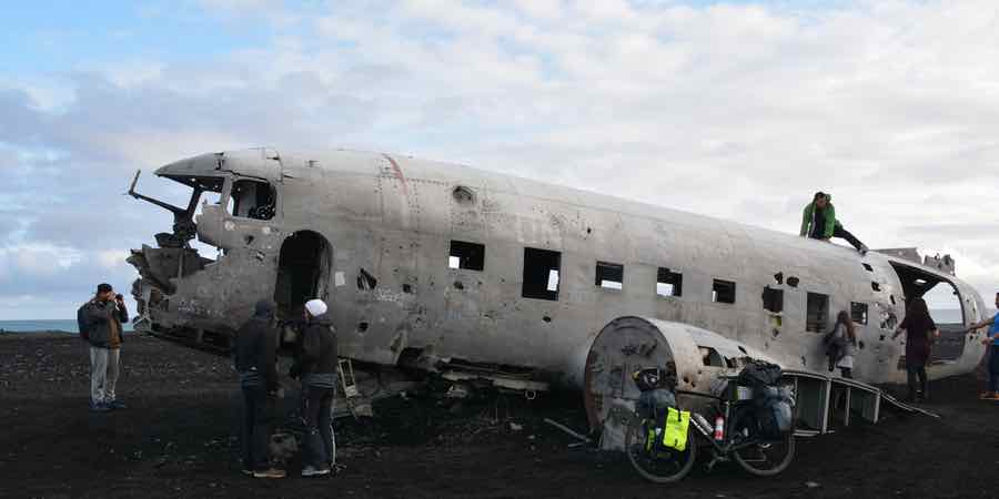 cicloturismo en solitario en islandia