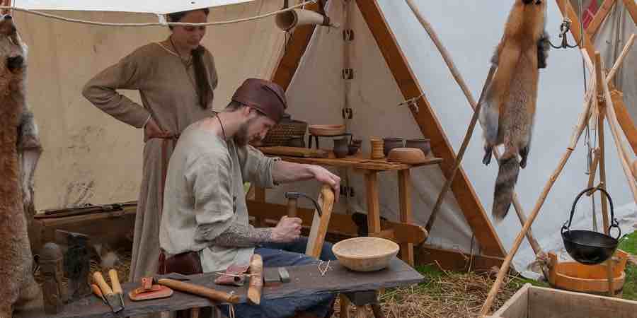 recreaciones historicas de oficios medievales