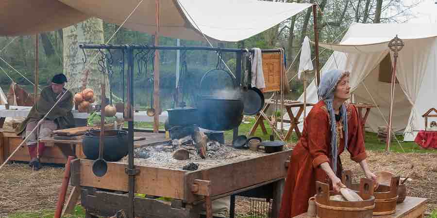 tiendas medievales para ferias y festivales medievales