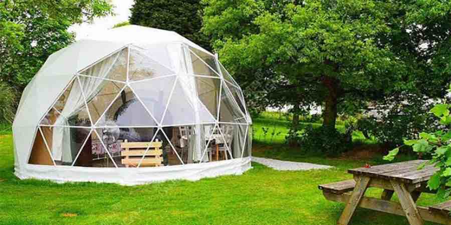 comprar domo geodésico para el jardin