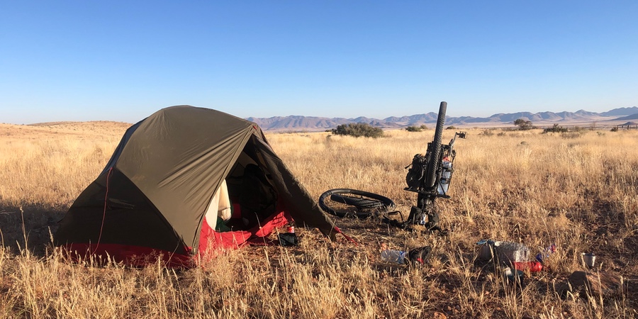 Tiendas de campaña cicloturismo. Tonipedales