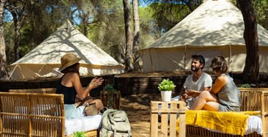 Alquiler de tiendas de campaña en Kampaoh